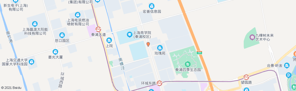 上海奉浦新村_公交站地图_上海公交_妙搜公交查询2024