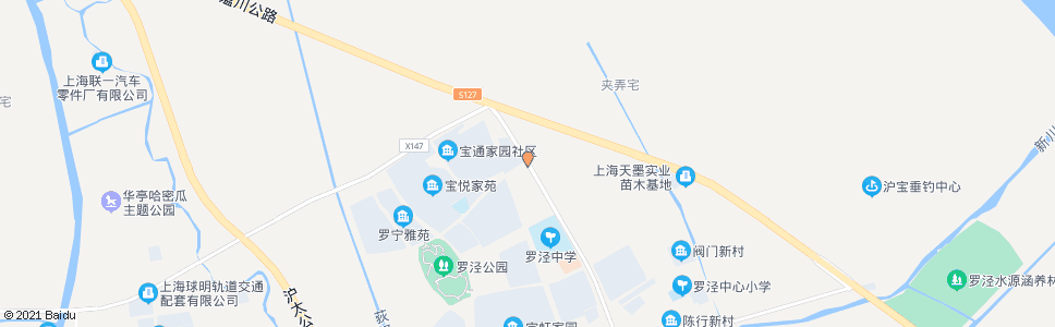 上海潘泾路潘新路_公交站地图_上海公交_妙搜公交查询2024