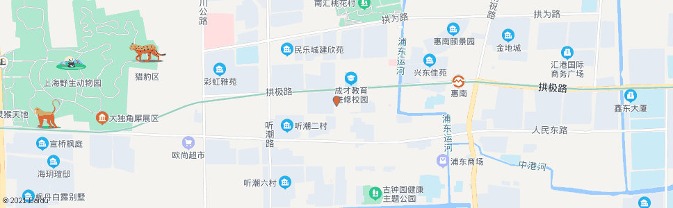 上海零街一坊_公交站地图_上海公交_妙搜公交查询2024