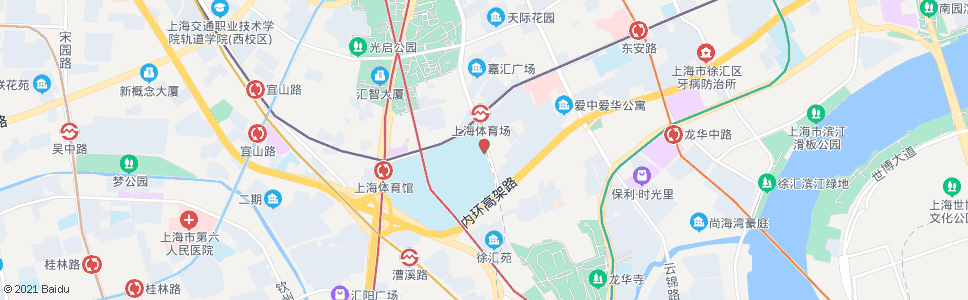 上海体育中心(招呼站)_公交站地图_上海公交_妙搜公交查询2024