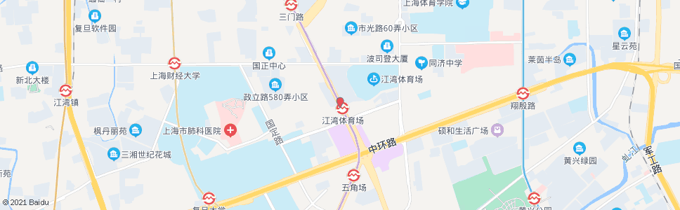 上海政民路淞沪路_公交站地图_上海公交_妙搜公交查询2024