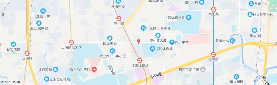 上海淞沪路政立路_公交站地图_上海公交_妙搜公交查询2024