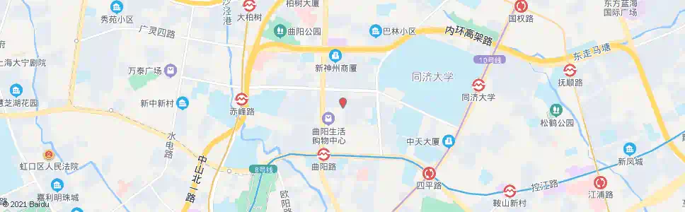 上海曲阳新村_公交站地图_上海公交_妙搜公交查询2024