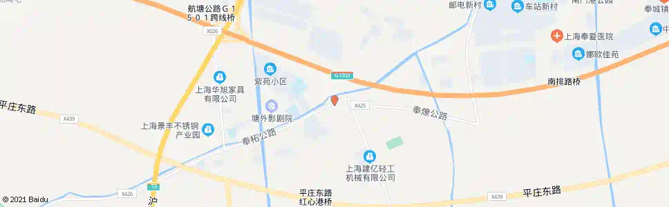 上海奉柘公路(招呼站)_公交站地图_上海公交_妙搜公交查询2024