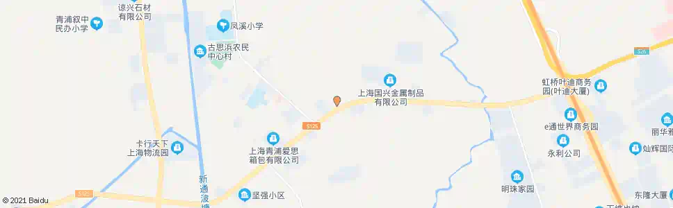 上海北青公路凤溪_公交站地图_上海公交_妙搜公交查询2024