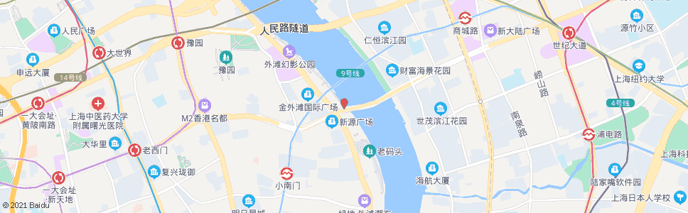 上海新建码头_公交站地图_上海公交_妙搜公交查询2024