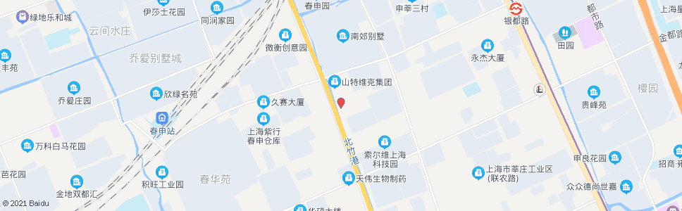 上海春西路申旺路_公交站地图_上海公交_妙搜公交查询2024