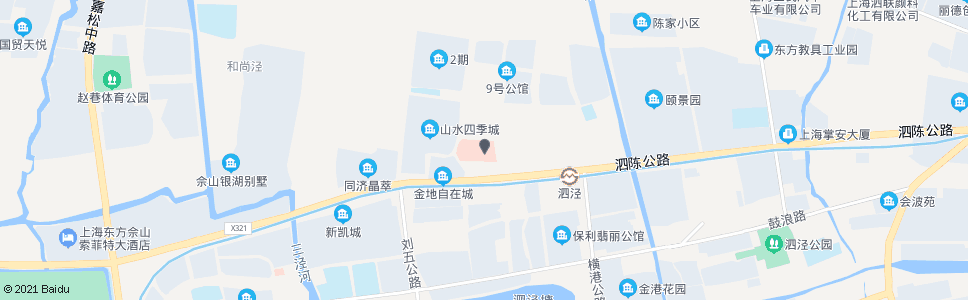 上海泗泾医院(祥泽路)_公交站地图_上海公交_妙搜公交查询2024