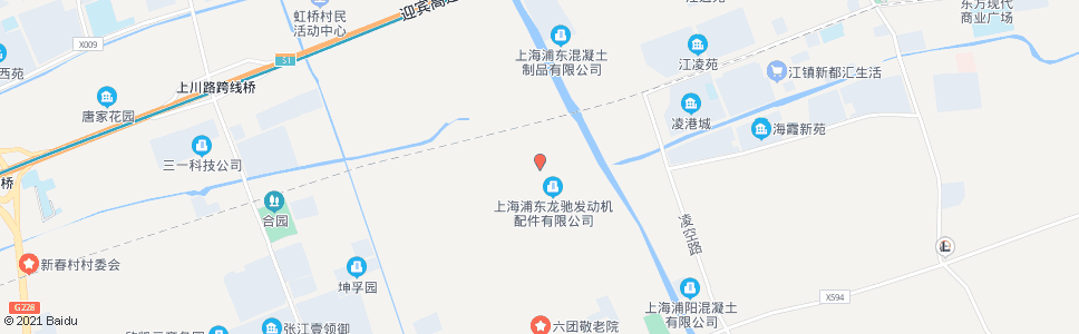 上海高桥支路_公交站地图_上海公交_妙搜公交查询2024