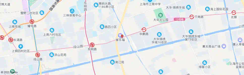 上海成山路杨高南路_公交站地图_上海公交_妙搜公交查询2024