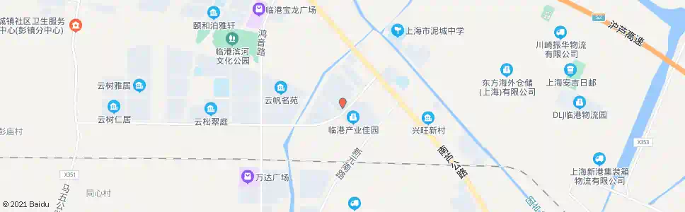 上海泥城路彭平路(泥城幼儿园)_公交站地图_上海公交_妙搜公交查询2024