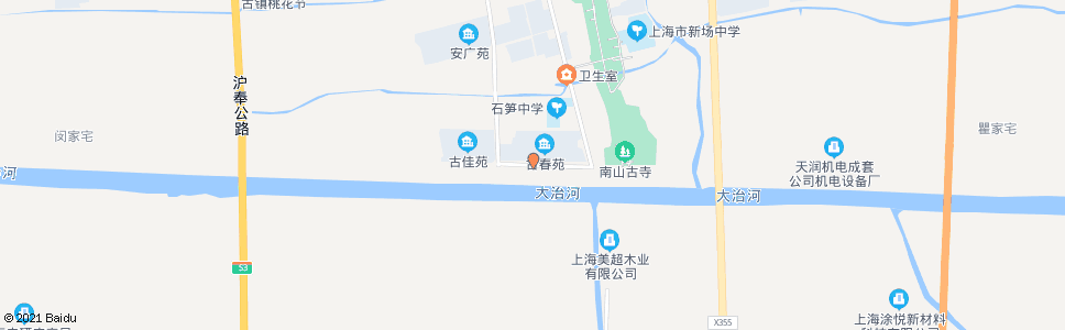 上海新环南路(新场镇)_公交站地图_上海公交_妙搜公交查询2024