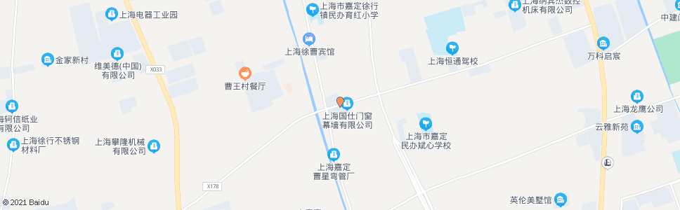 上海曹新公路施曹公路_公交站地图_上海公交_妙搜公交查询2024