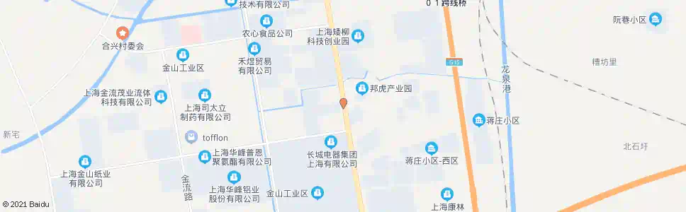 上海亭卫公路揽工路(招呼站)_公交站地图_上海公交_妙搜公交查询2024