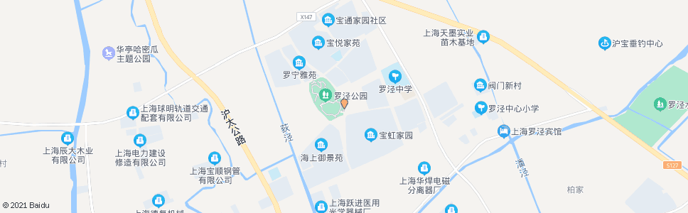 上海潘沪路罗宁路_公交站地图_上海公交_妙搜公交查询2024