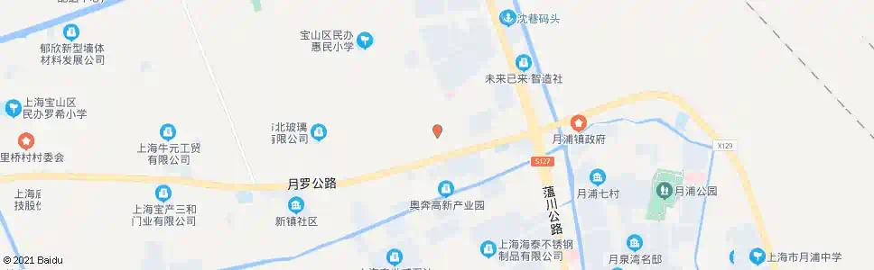 上海塔虹路月罗公路_公交站地图_上海公交_妙搜公交查询2024