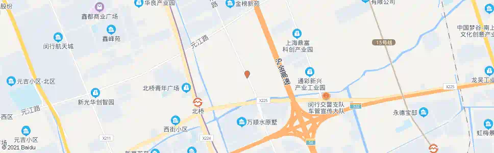 上海都市路北吴路_公交站地图_上海公交_妙搜公交查询2024