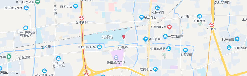 上海平型关路江场路_公交站地图_上海公交_妙搜公交查询2024