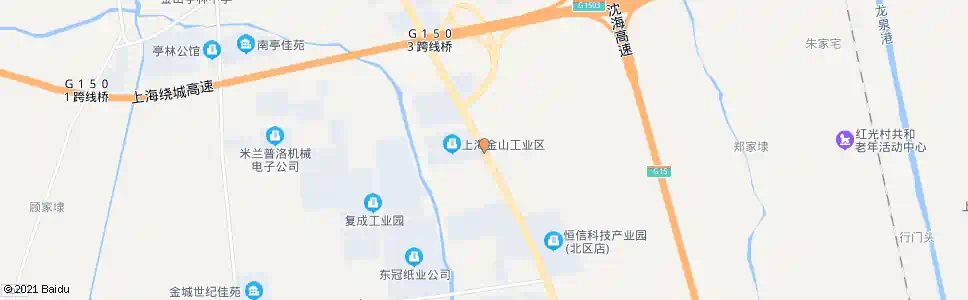 上海亭卫公路南亭公路(招呼站)_公交站地图_上海公交_妙搜公交查询2024