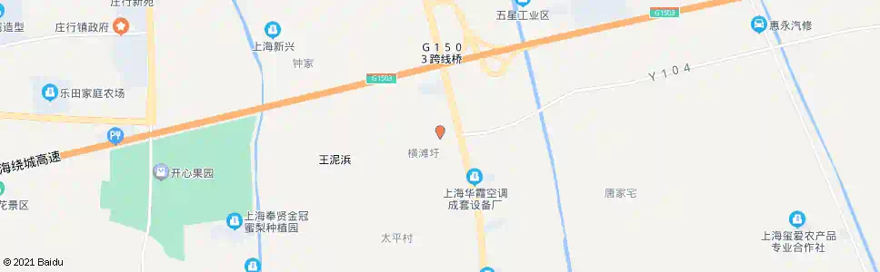 上海南庄路浦卫公路_公交站地图_上海公交_妙搜公交查询2024