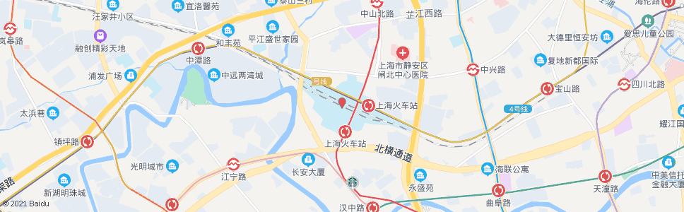 上海海光_公交站地图_上海公交_妙搜公交查询2024