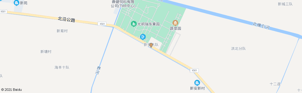 上海新海果园_公交站地图_上海公交_妙搜公交查询2024