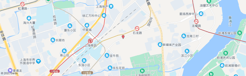 上海永川路石龙路_公交站地图_上海公交_妙搜公交查询2024