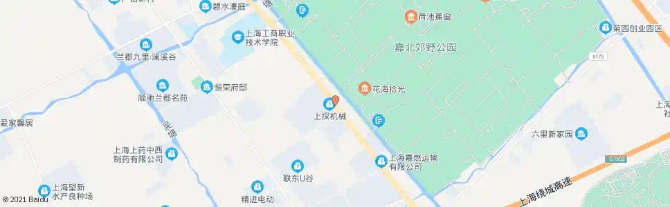 上海冈峰村_公交站地图_上海公交_妙搜公交查询2024