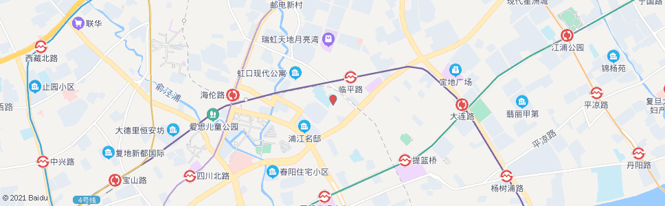 上海岳州路公平路_公交站地图_上海公交_妙搜公交查询2024