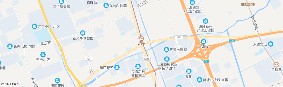 上海北松公路沪闵路_公交站地图_上海公交_妙搜公交查询2024