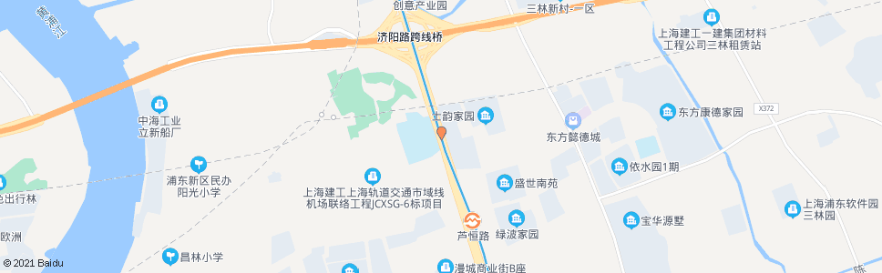 上海浦星公路红临路_公交站地图_上海公交_妙搜公交查询2024