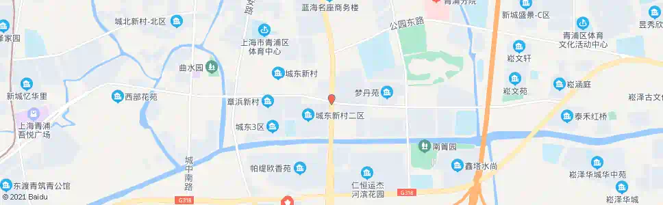 上海青湖路外青松公路_公交站地图_上海公交_妙搜公交查询2024