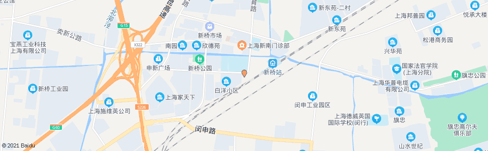上海新桥汽车站_公交站地图_上海公交_妙搜公交查询2024