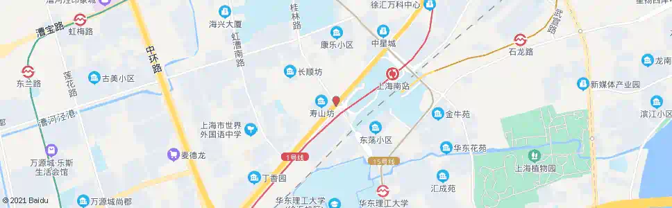 上海沪闵路桂林路_公交站地图_上海公交_妙搜公交查询2024