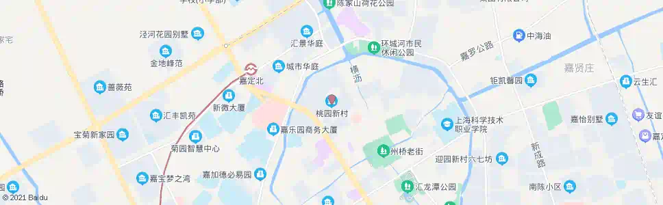 上海桃园新村_公交站地图_上海公交_妙搜公交查询2024