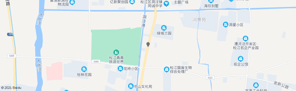 上海沪松公路茂盛路_公交站地图_上海公交_妙搜公交查询2024