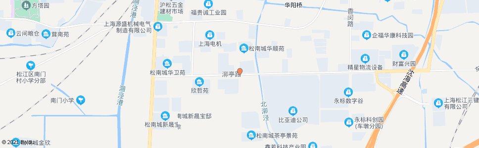 上海泖亭路华长路_公交站地图_上海公交_妙搜公交查询2024