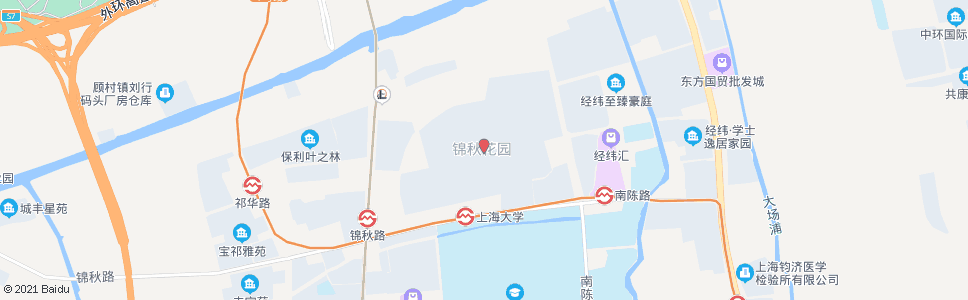上海双湖花园_公交站地图_上海公交_妙搜公交查询2024