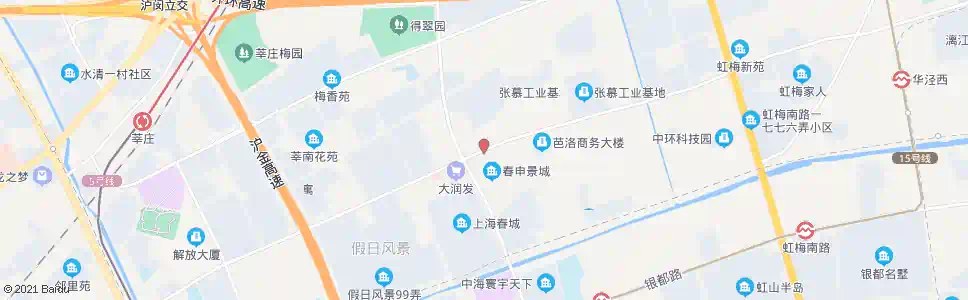 上海春申路莲花南路_公交站地图_上海公交_妙搜公交查询2024