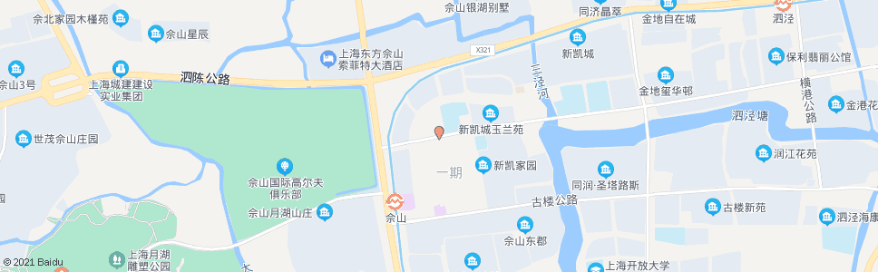上海泗凤公路新家园路_公交站地图_上海公交_妙搜公交查询2024