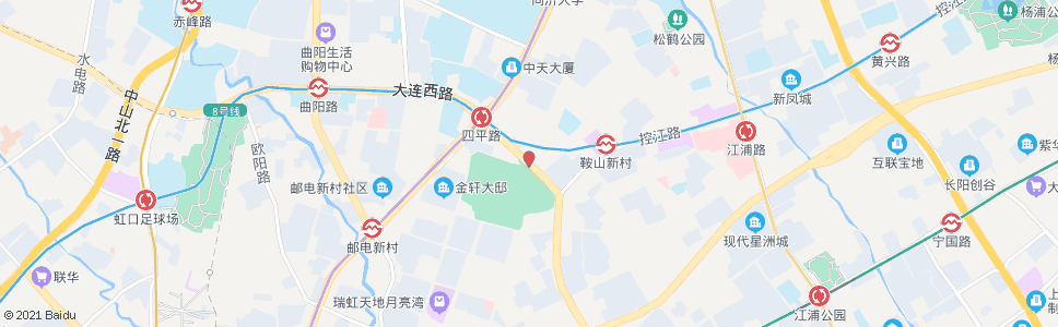 上海和平公园_公交站地图_上海公交_妙搜公交查询2024