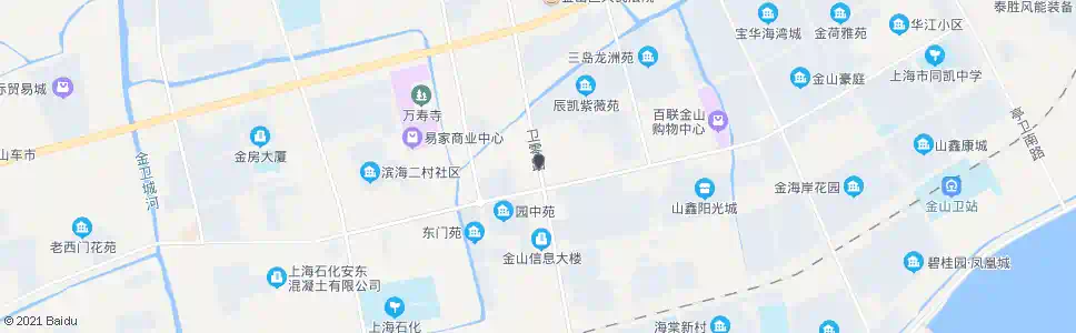 上海卫零路山龙街(山龙新村)_公交站地图_上海公交_妙搜公交查询2024