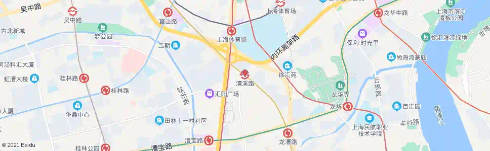 上海漕溪路站_公交站地图_上海公交_妙搜公交查询2024