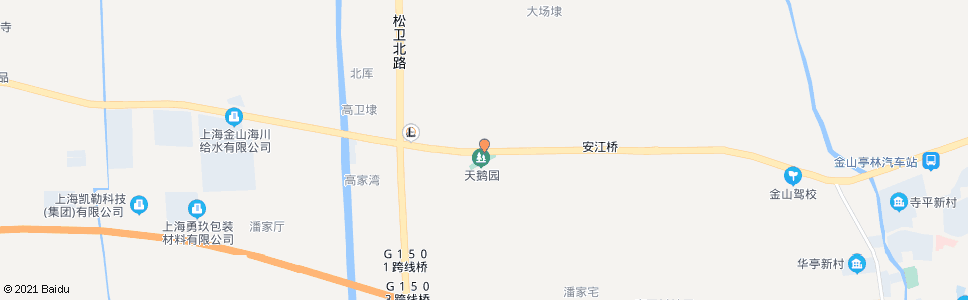 上海红亭路(招呼站_公交站地图_上海公交_妙搜公交查询2024