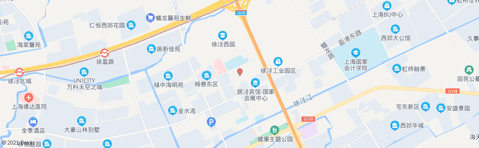 上海京华路诚爱路(徐泾中学)_公交站地图_上海公交_妙搜公交查询2024