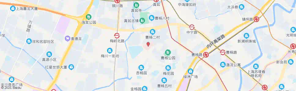 上海普陀医院_公交站地图_上海公交_妙搜公交查询2024