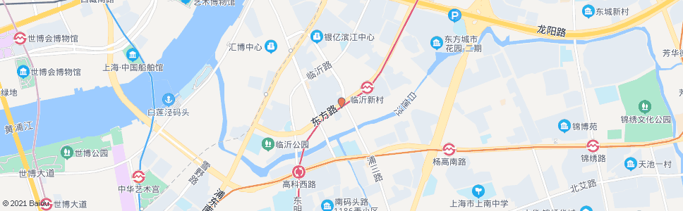 上海东方路浦三路_公交站地图_上海公交_妙搜公交查询2024