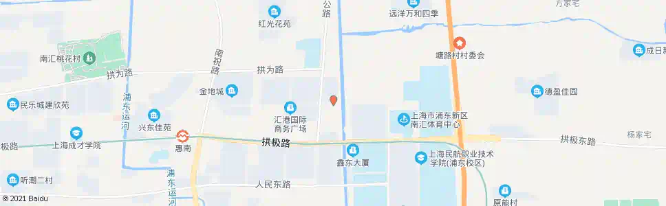 上海拱北路佳祥路_公交站地图_上海公交_妙搜公交查询2024