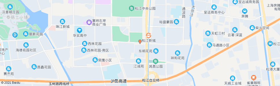 上海鼓楼路嘉松公路_公交站地图_上海公交_妙搜公交查询2024