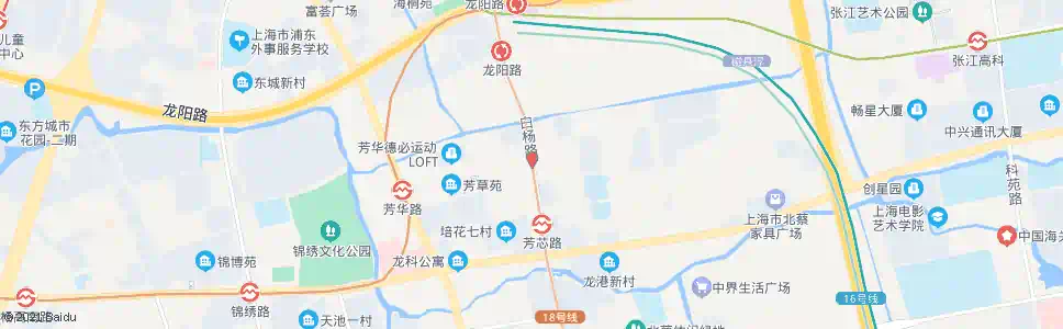 上海白杨路芳草路_公交站地图_上海公交_妙搜公交查询2024